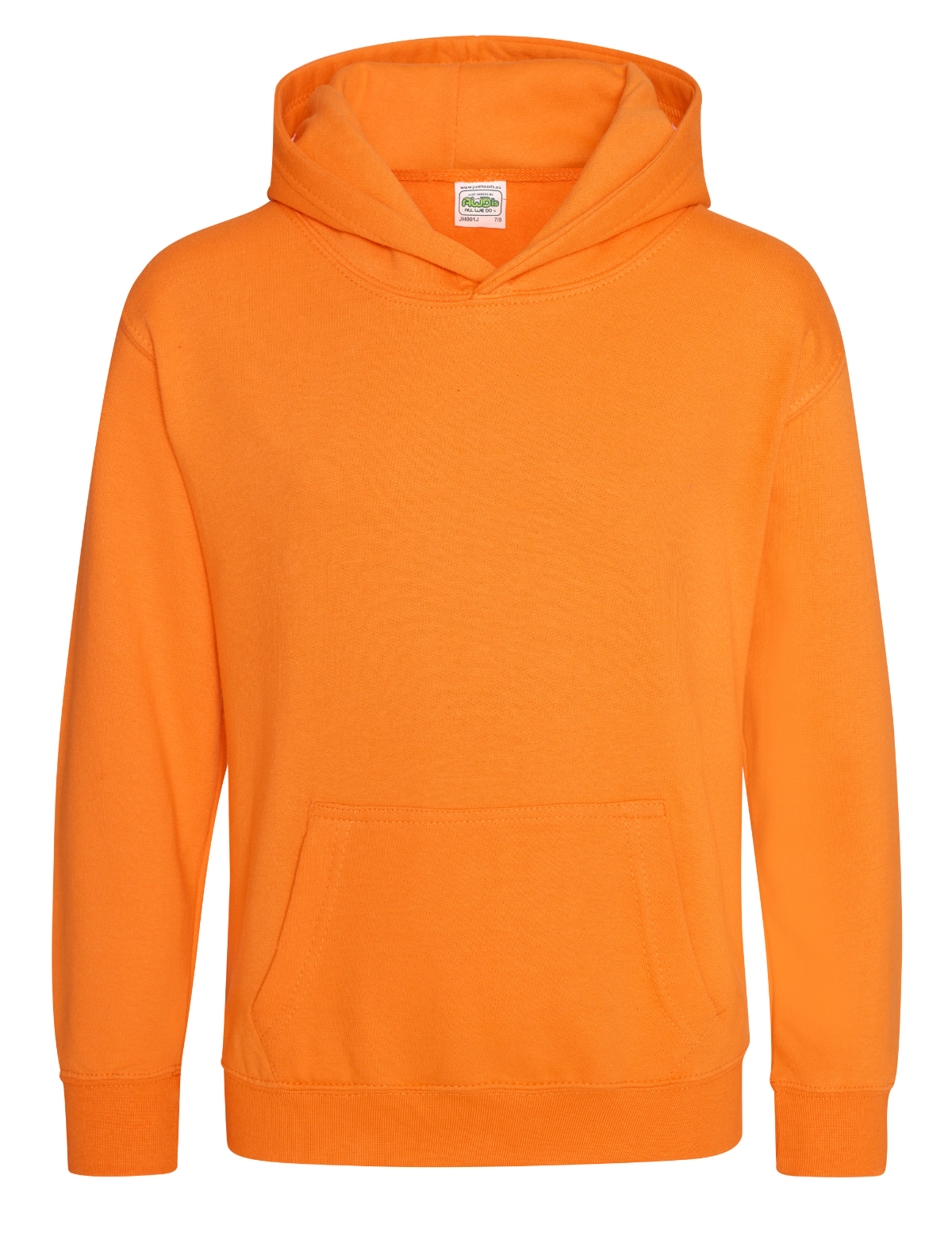 AWDis Kids Hoodie Orange Crush