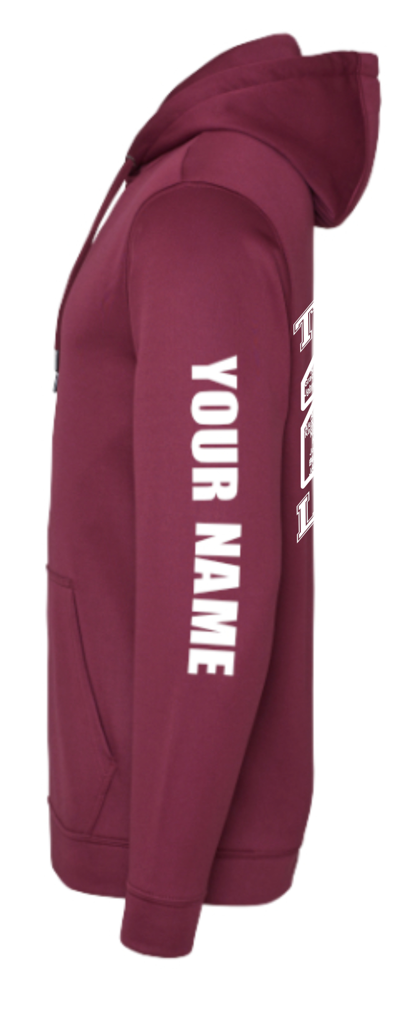 Hoodie Sleeve Personalised