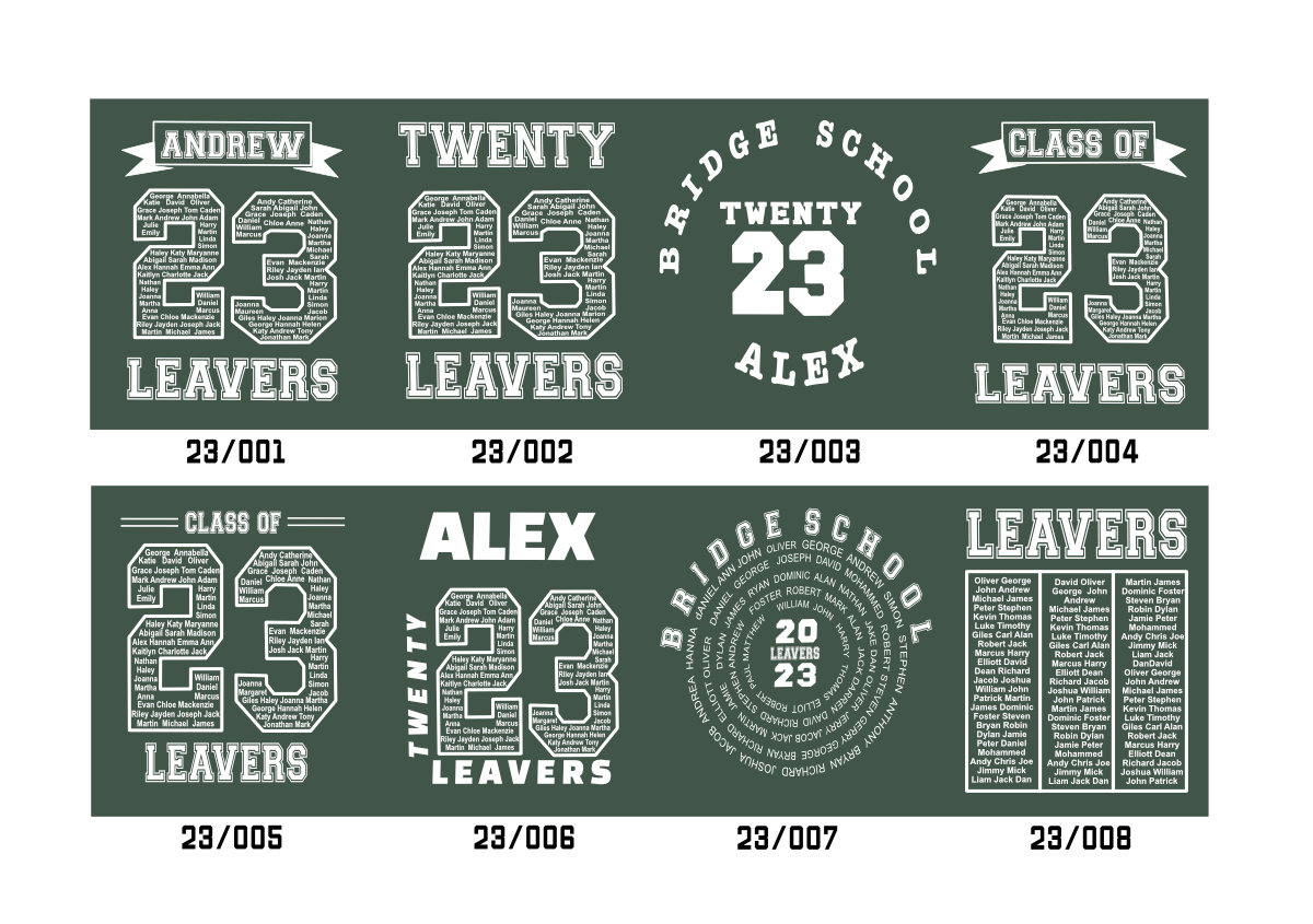 2023 Rear Hoodie Designs